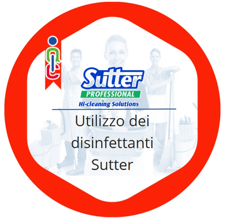 Applicazione dei disinfettanti Sutter in ambito sanitario